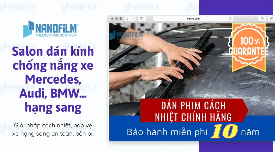 Dán phim cách nhiệt bảo vệ chống nắng – Giải pháp tối ưu cho cuộc sống hiện đại